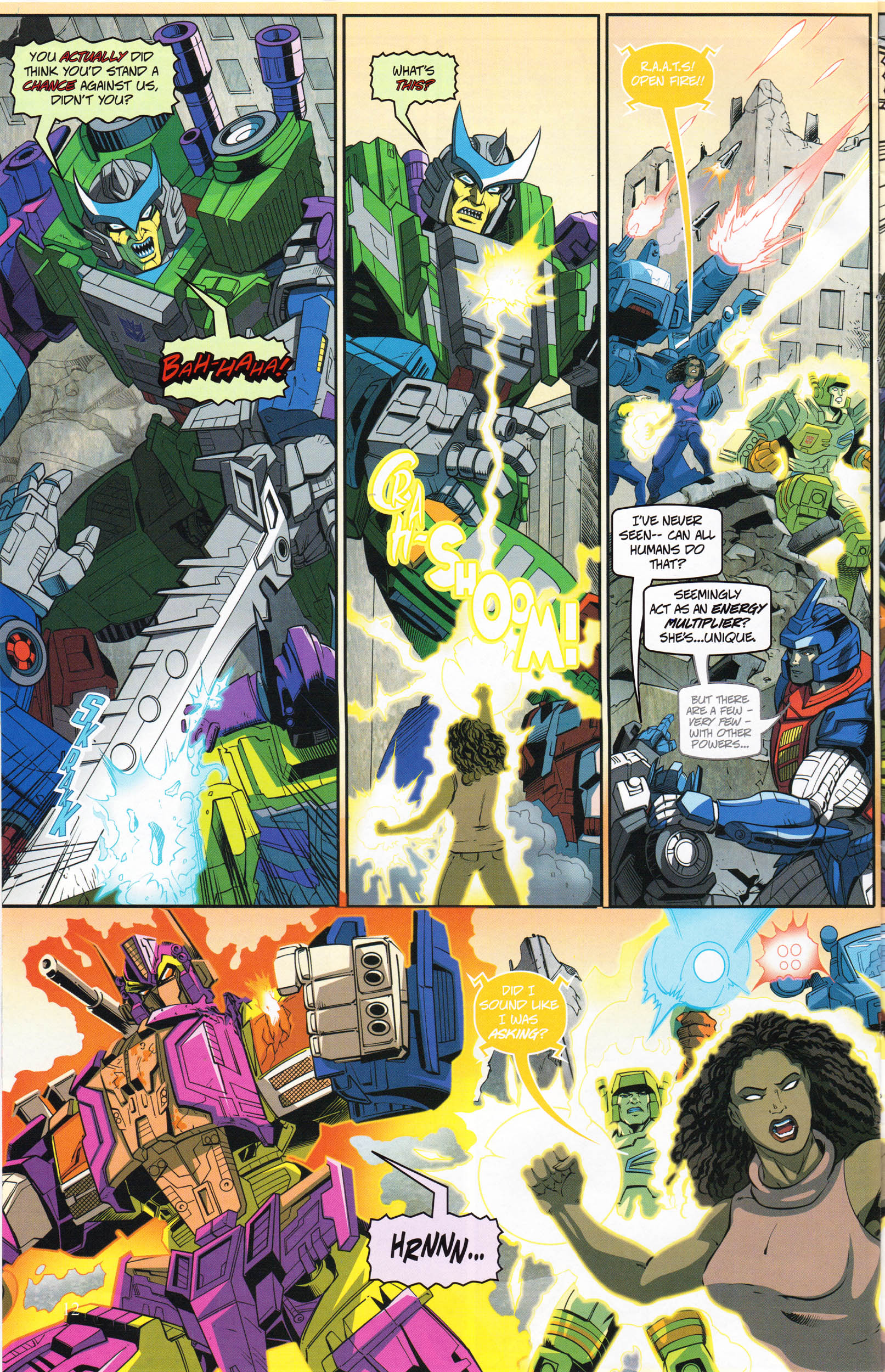 Read online Transformers: Collectors' Club comic -  Issue #72 - 12