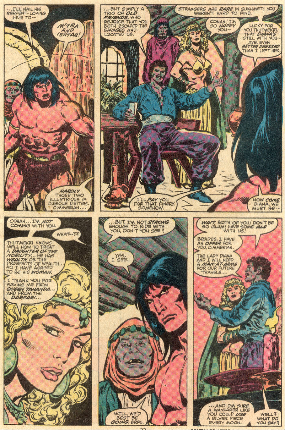 Read online Conan the Barbarian (1970) comic -  Issue #108 - 18