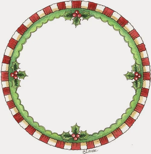 Free Printable Frames for Christmas. - Oh My Fiesta! in english