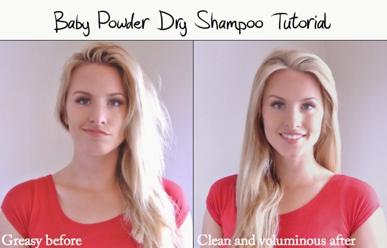 Sammenligning Mauve sø DIY Dry Shampoo: Only requires baby powder! - Kara Metta