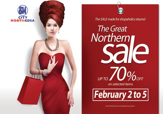 SM City North Edsa: Great Northern Sale on February 2-5, 2012!