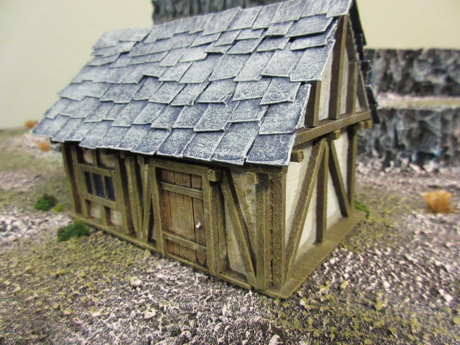 Mars-Miniatures: Cabin In The Woods - Making A Balsa Wood ...