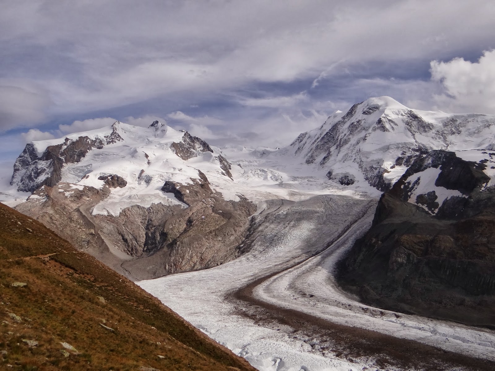 Welcome: On the Monte Rosa Massif, Italian/Swiss Alps