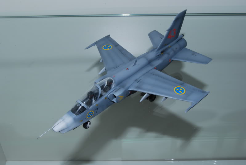 The Art of Styrene - Björns modeller: Saab B3LA/A 38, Kitbash 1/72 (2009)