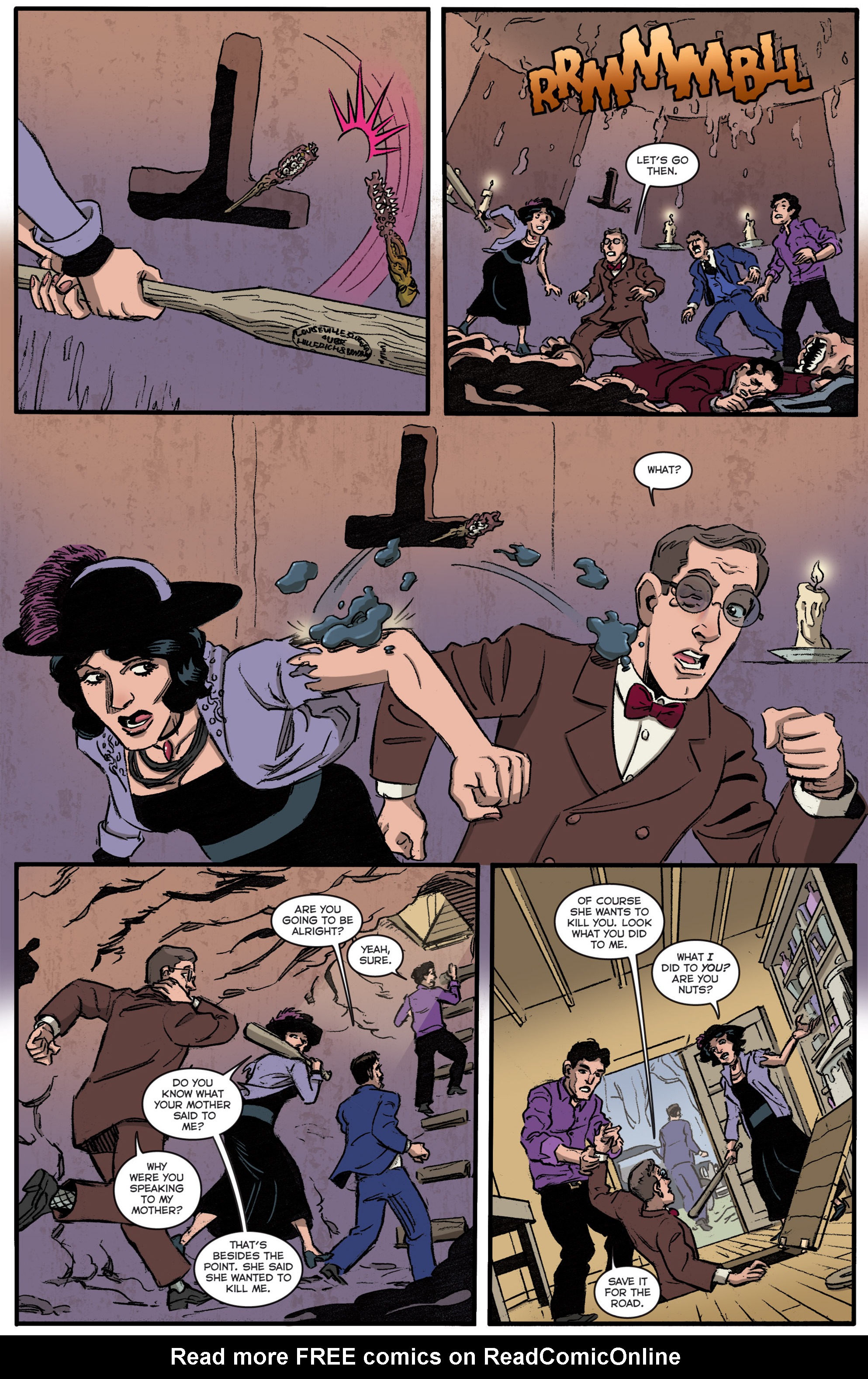 Read online Herald: Lovecraft and Tesla comic -  Issue #9 - 21