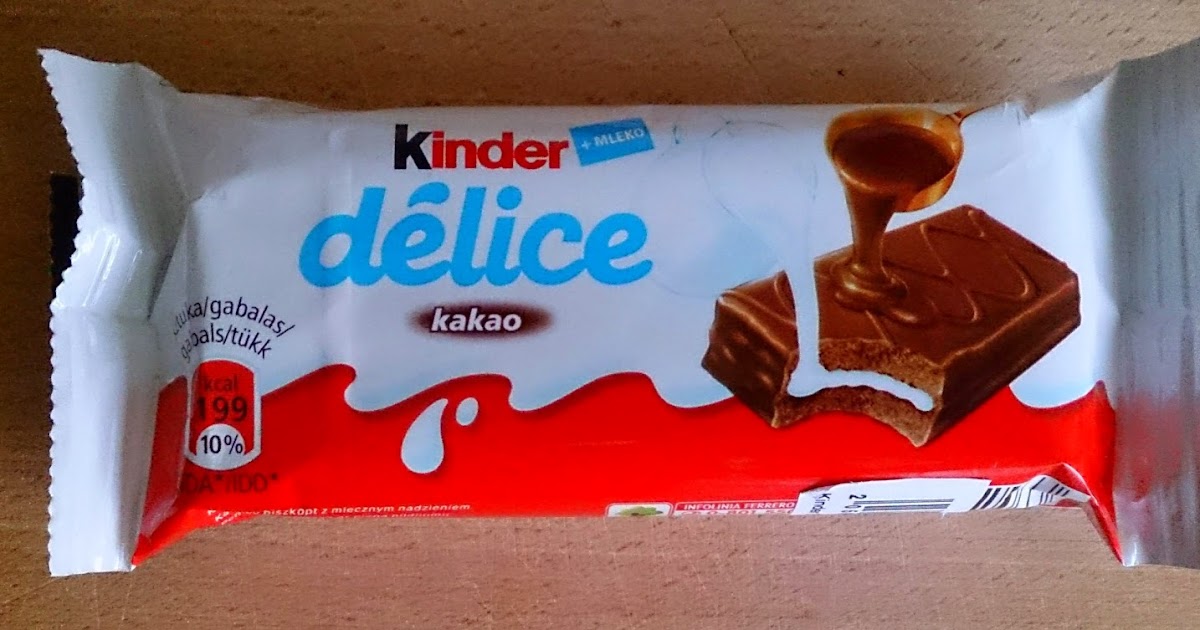 Chwile zasłodzenia: Kinder delice kakao