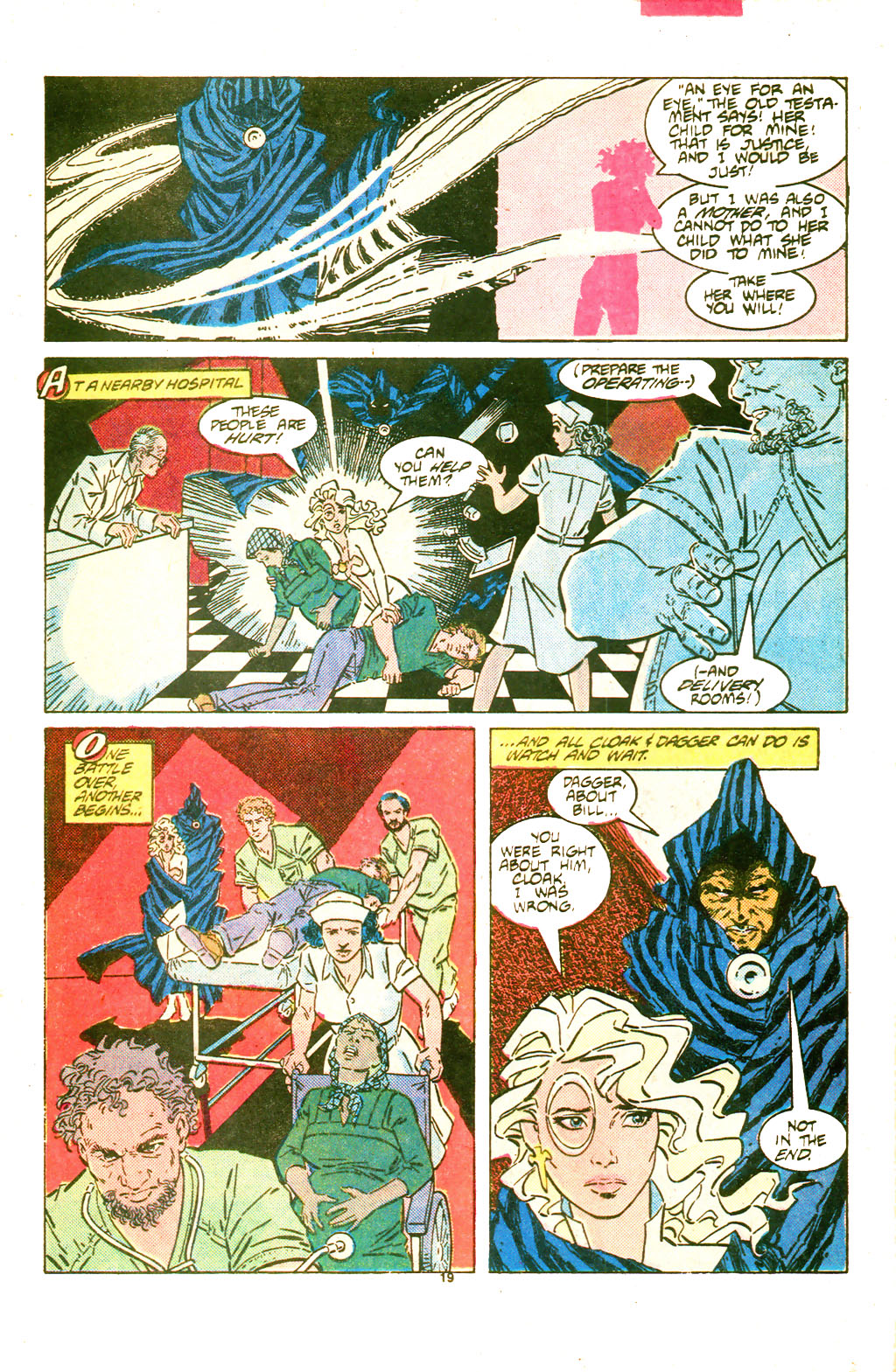 Read online Cloak and Dagger (1985) comic -  Issue #11 - 20