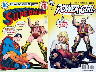 Power Girl, Superman, Vartox