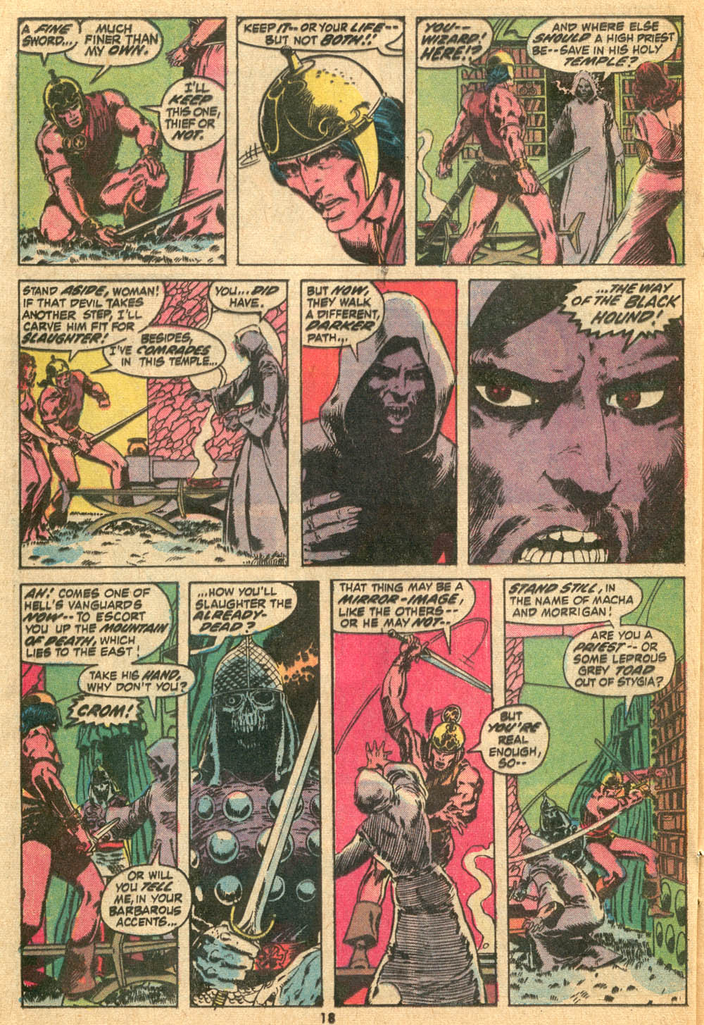 Read online Conan the Barbarian (1970) comic -  Issue #20 - 12