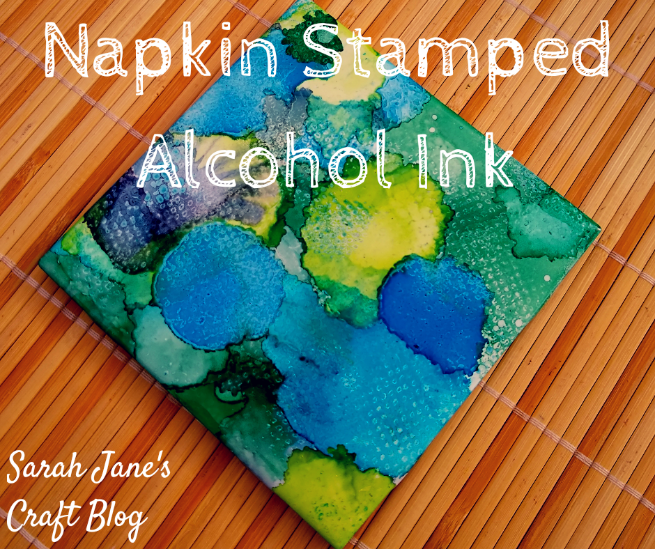 Alcohol Ink Splatter Tiles: Testing Rubbing Alcohol, Blending