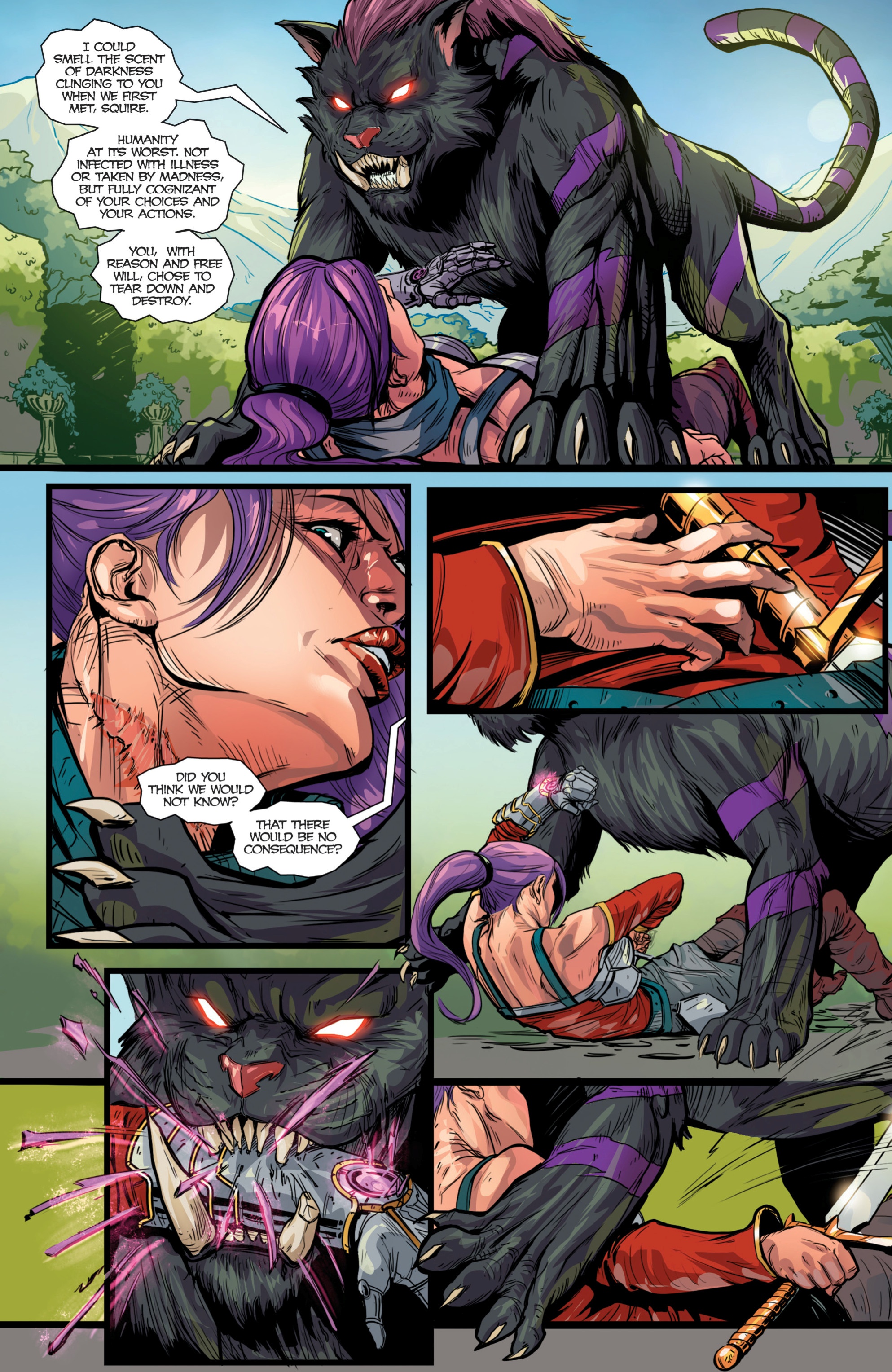 Read online Grimm Fairy Tales presents Wonderland comic -  Issue #37 - 15