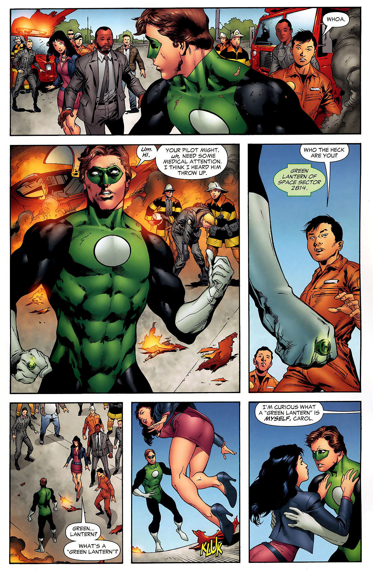 Read online Green Lantern (2005) comic -  Issue #30 - 22