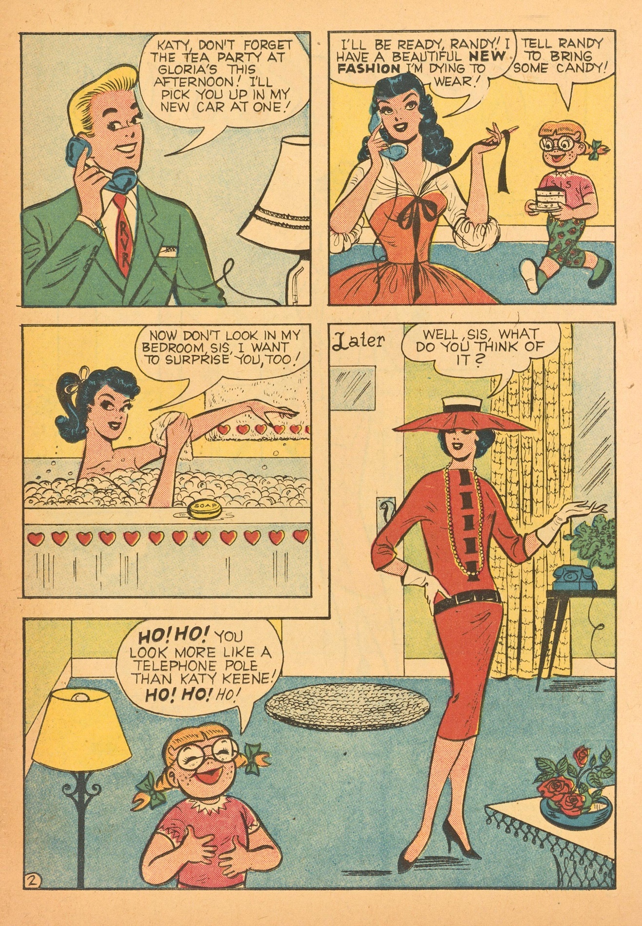 Read online Katy Keene (1949) comic -  Issue #43 - 22