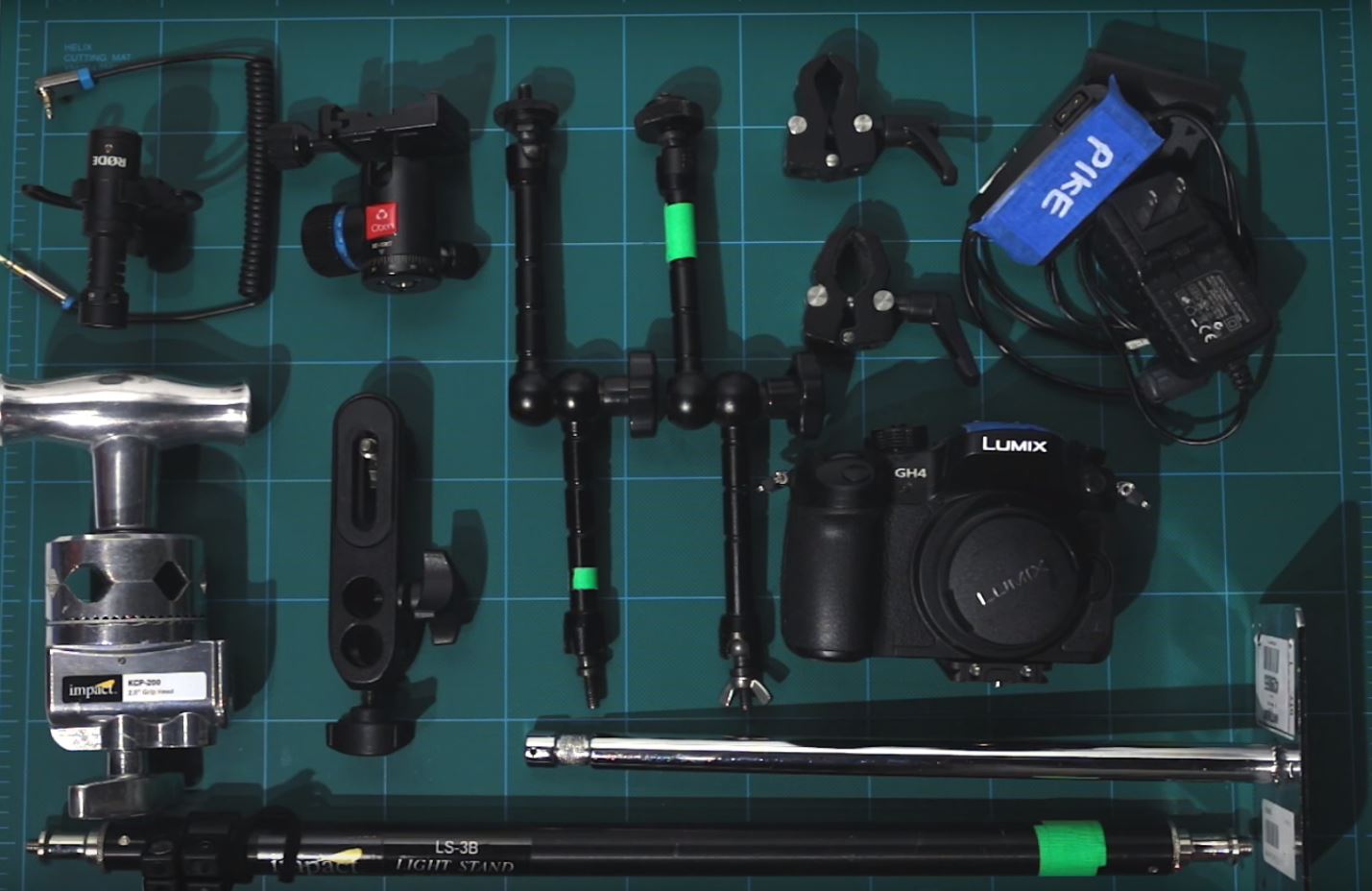 How to Make an Overhead Camera Setup Rig for Video Blog Photography