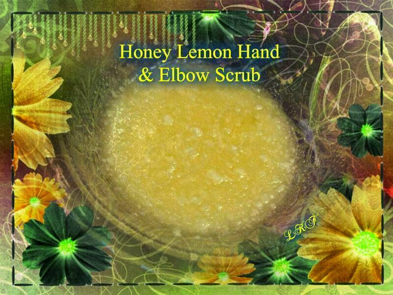 Keep Moving With Kim HONEY LEMON HAND & ELBOW SCRUB