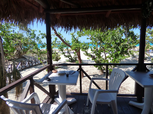 Beach bar at Iberostar Tainos hotel, Varadero, Cuba