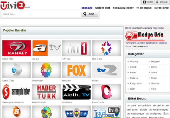 Canlı TV İzleme Scripti NetworkEXE