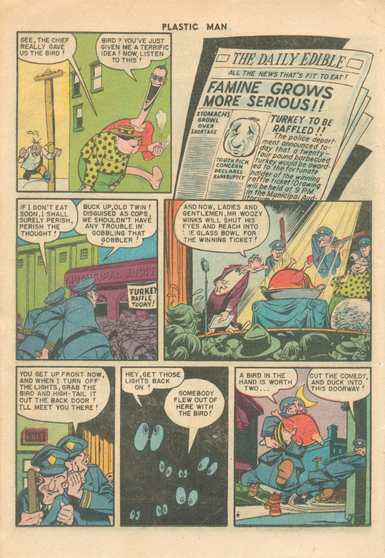 Read online Plastic Man (1943) comic -  Issue #63 - 18
