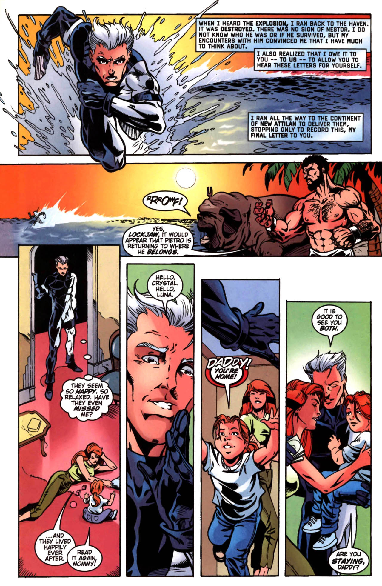 Read online Quicksilver comic -  Issue #13 - 31