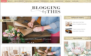 Blogging Template Blogging Template
