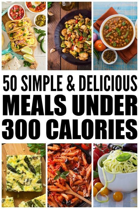Looking to lose weight without starving? This collection of 50 meals under 300 calories are healthy, low carb and super easy to whip up!