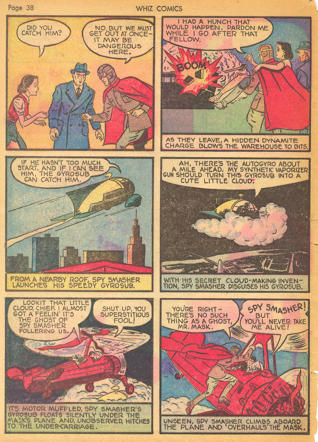 WHIZ Comics issue 7 - Page 40