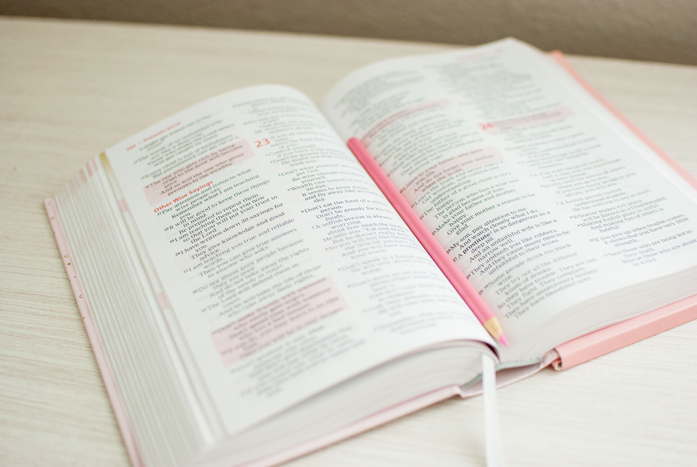 The ICB Prayer Bible For Children highlights scripture references to prayer #ICBPrayerBible