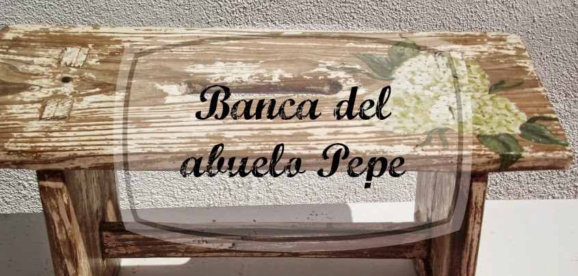 Trastos en el doblao: banca del abuelo pepe
