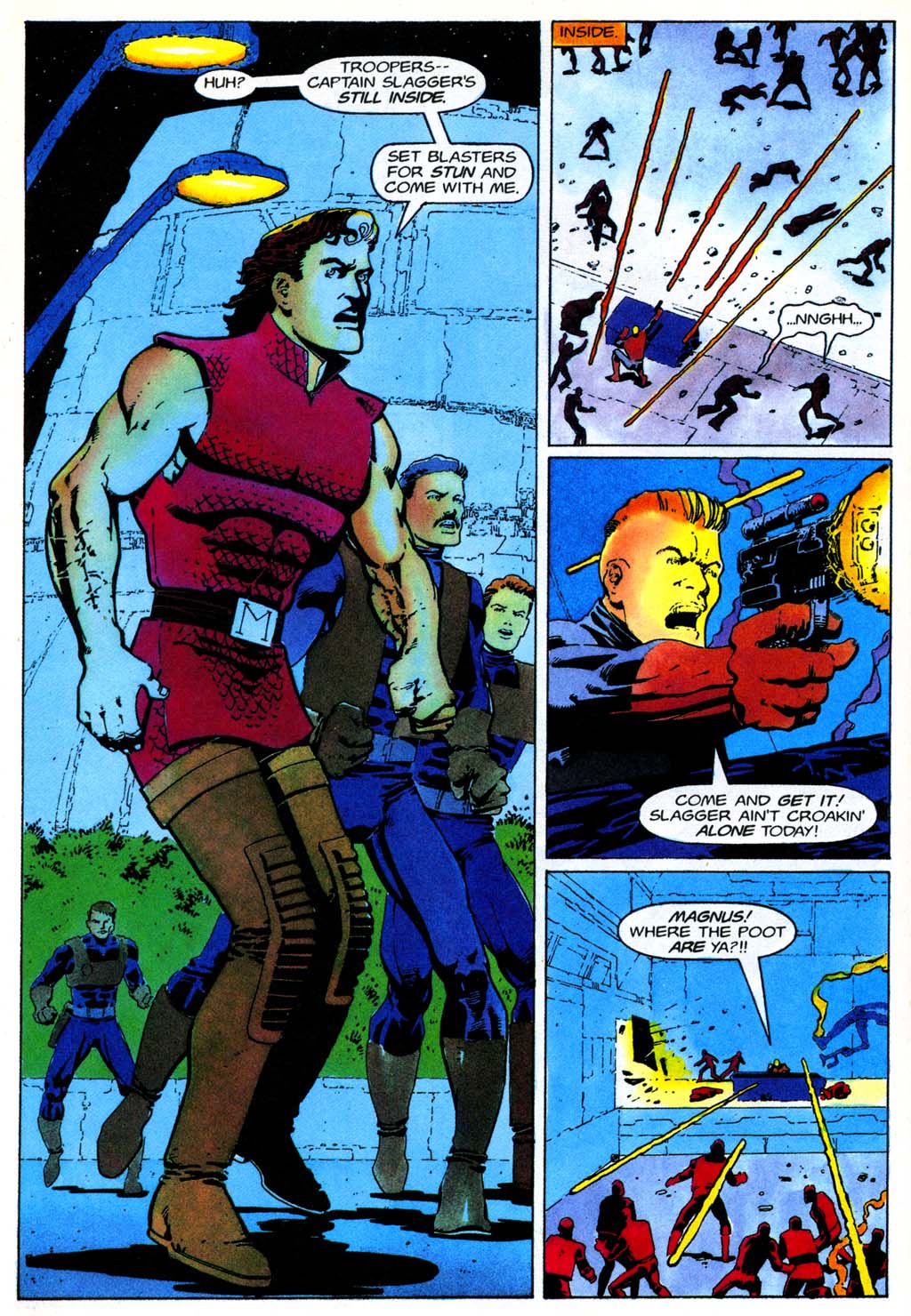 Read online Magnus Robot Fighter (1991) comic -  Issue #50 - 8
