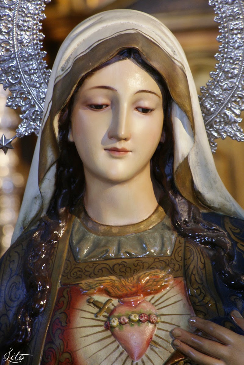 Horario e Itinerario de la procesión del Inmaculado Corazón de María del 28 de Junio en Sevilla
