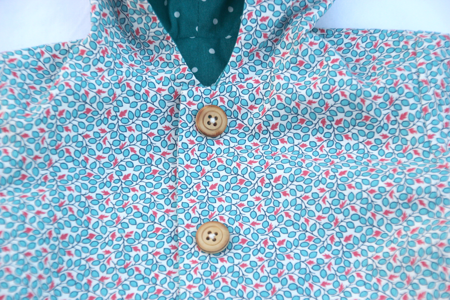 DIY Costura: Cómo hacer abrigo estampado para bebé (patrón gratis)