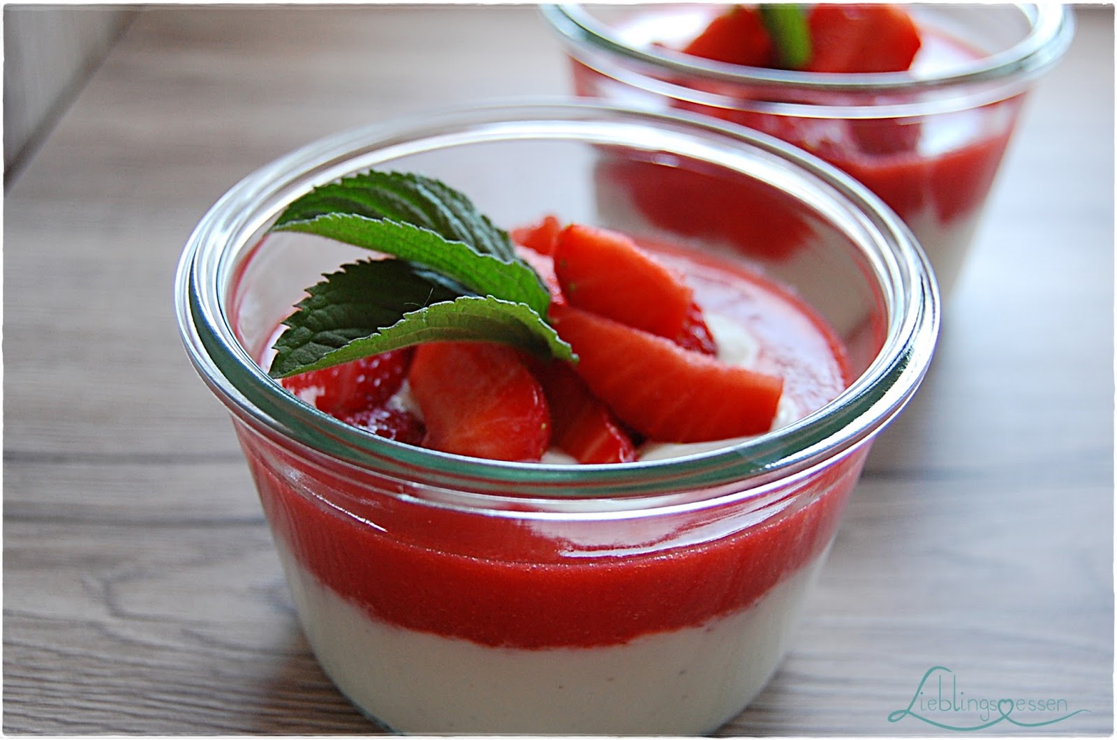 Lieblingsessen: Erdbeer Dessert