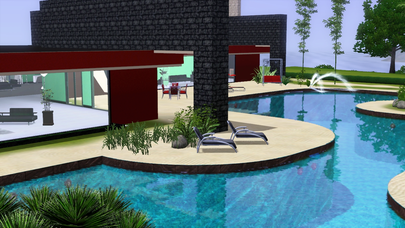 the-sims-giuly-download-e-tutorial-di-the-sims-3-red-modern-house