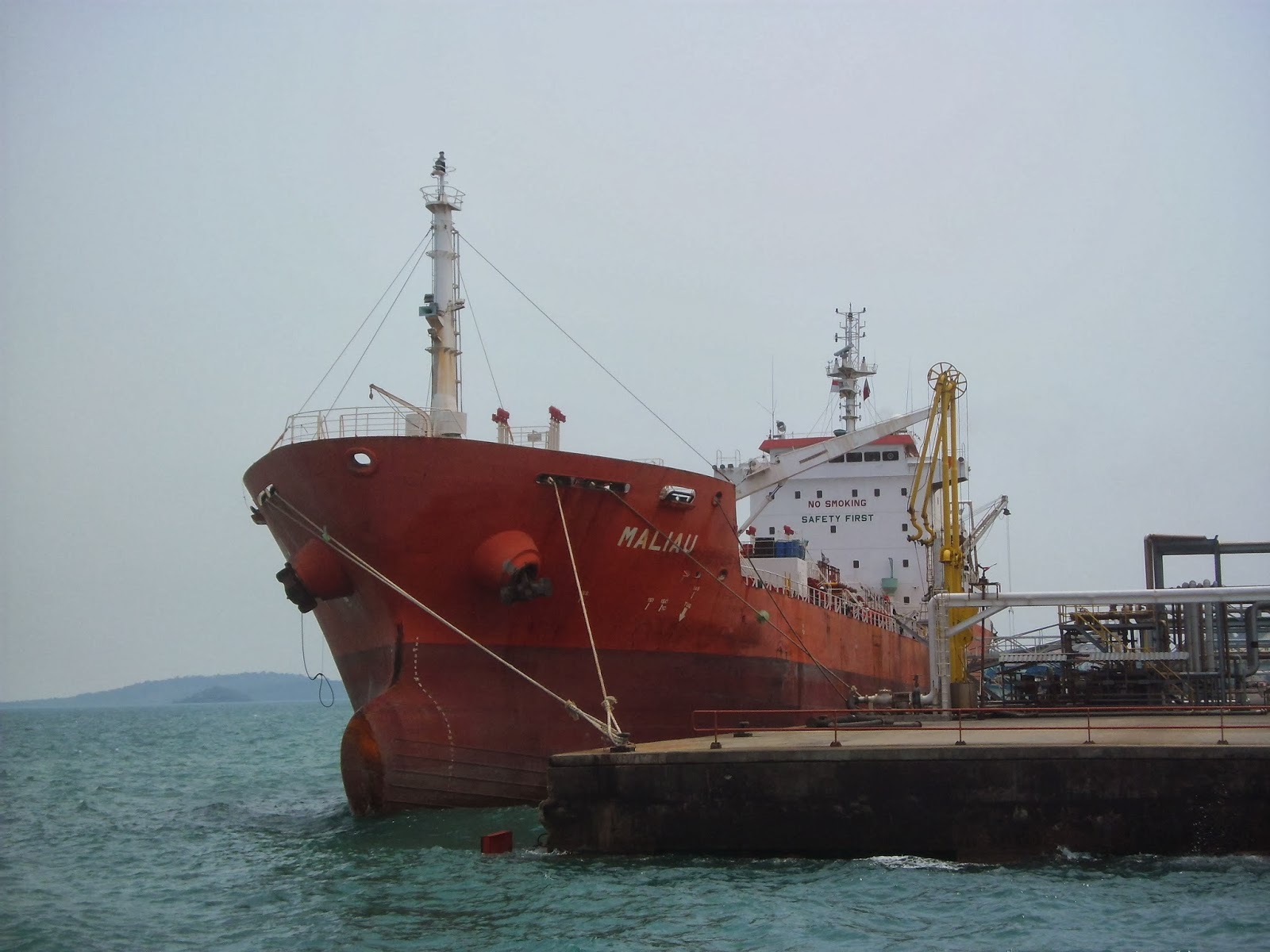 On Hire Survey Kapal Tanker Maliau