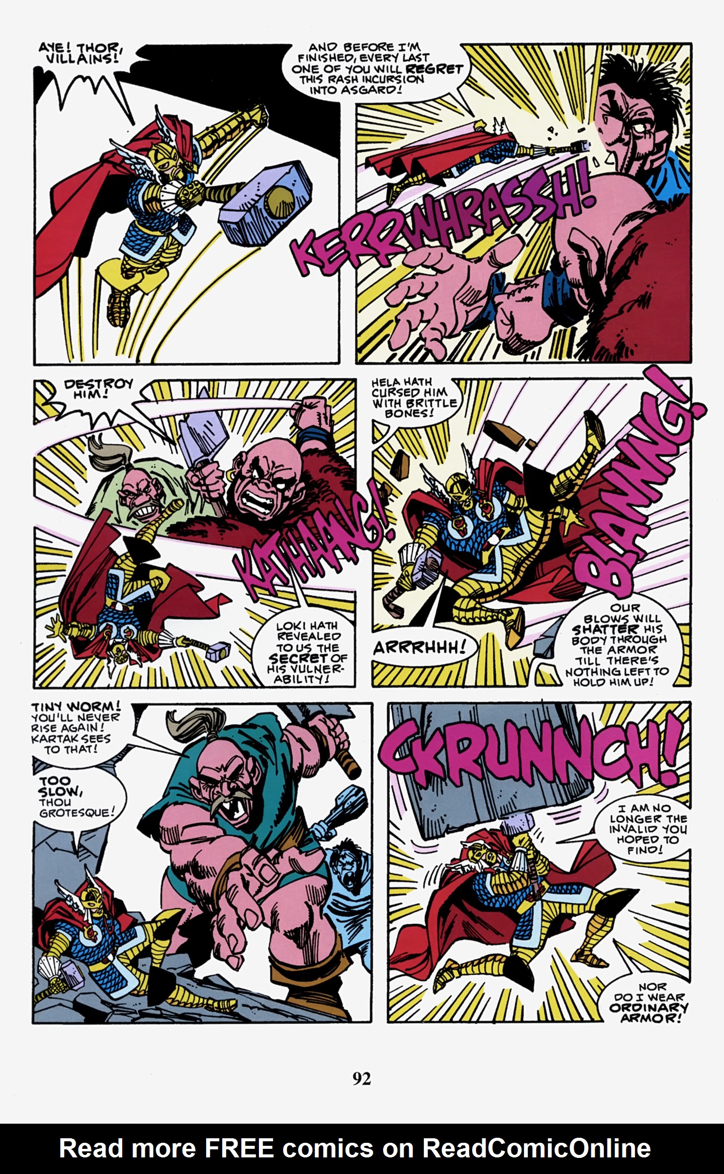 Read online Thor Visionaries: Walter Simonson comic -  Issue # TPB 5 - 94