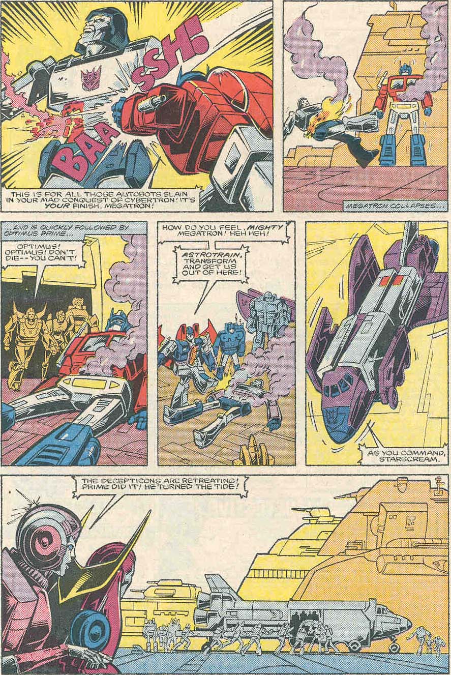 Read online The Transformers: The Movie comic -  Issue #1 - 18