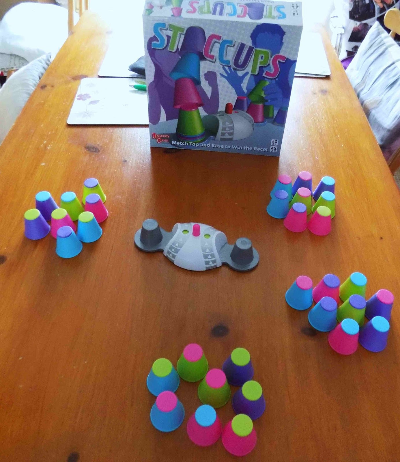 Madhouse Family Reviews Staccups the super fast stacking game (review)