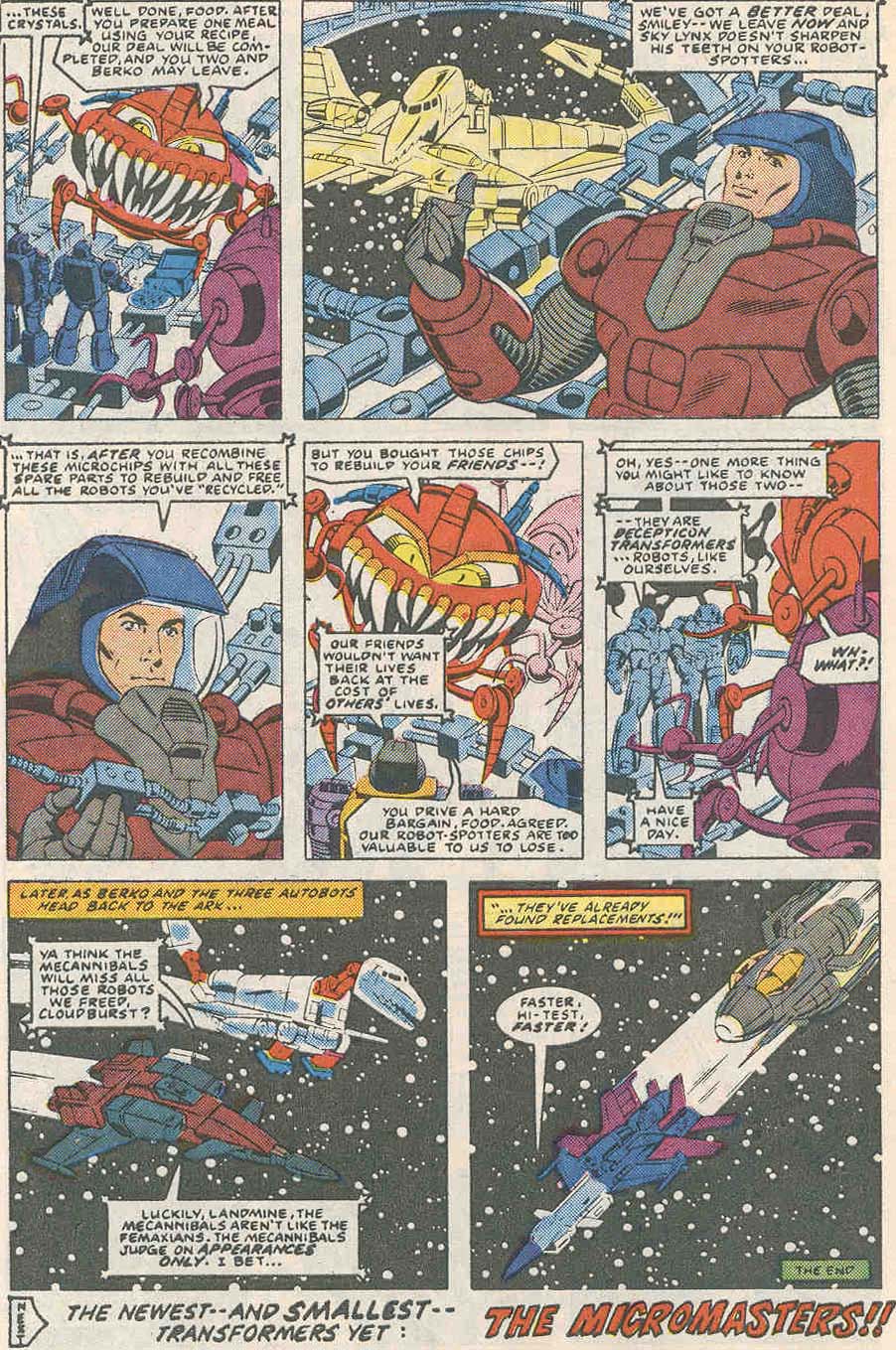 Read online The Transformers (1984) comic -  Issue #53 - 23