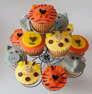 Cupcakes Animales de la Selva