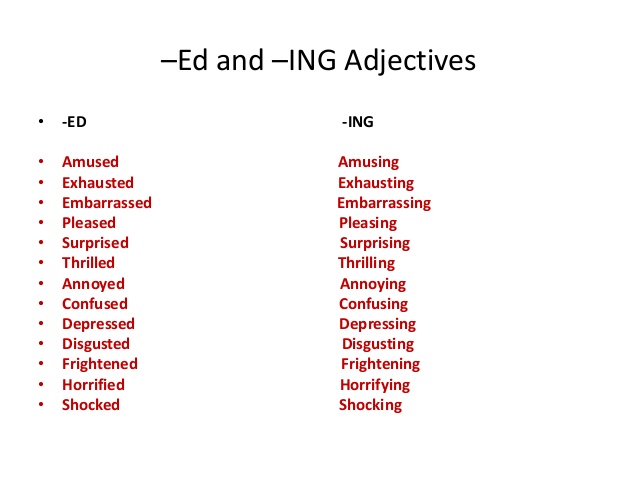 Adjectives with ing. Прилагательные на ing. Прилагательные в английском с ing. Ed ing adjectives. Задания прилагательные ing ed.
