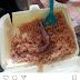 Gbagam!!! Chicken Leg Served With Rice In A White Wedding
