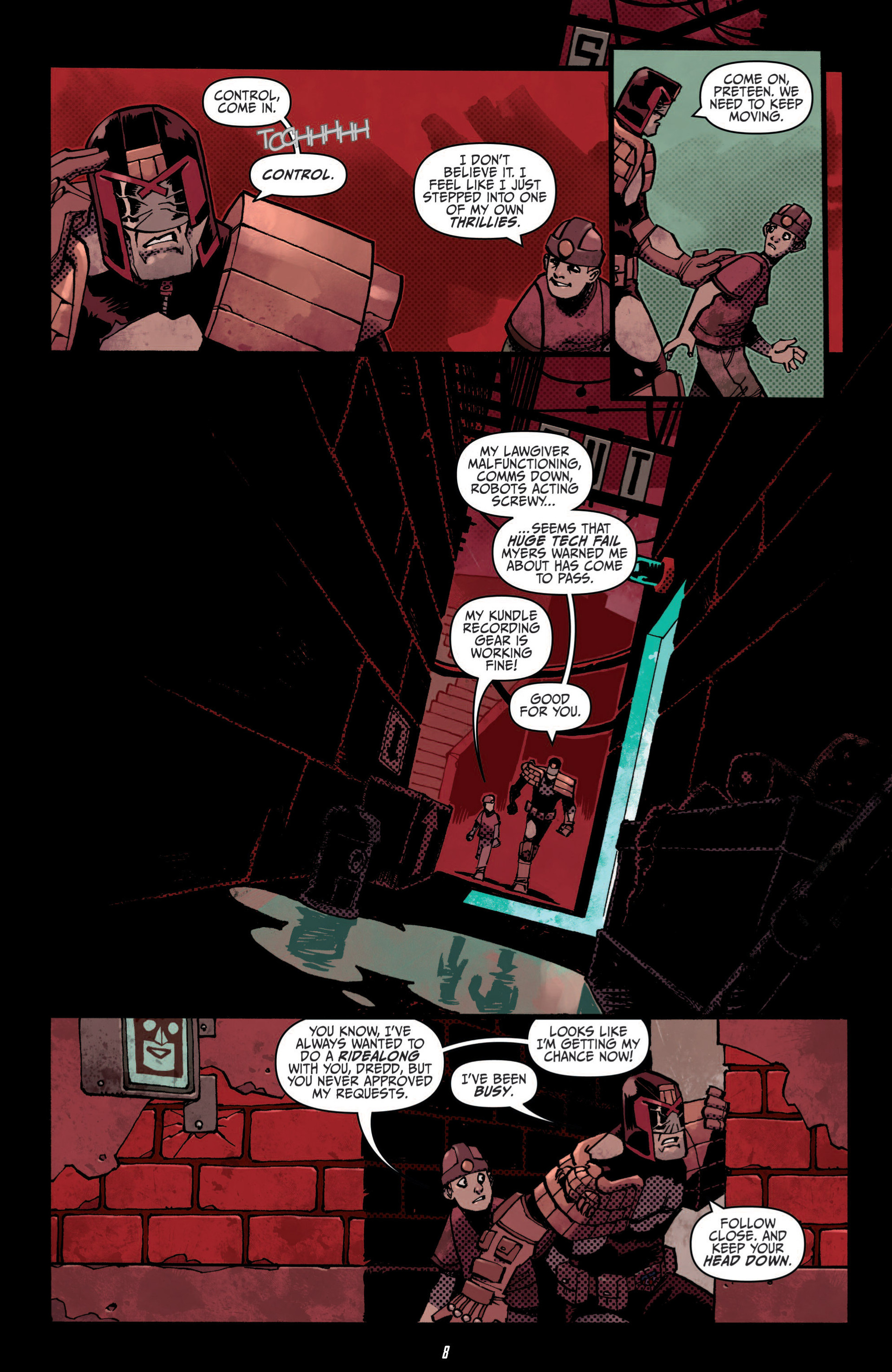 Read online Judge Dredd (2012) comic -  Issue #6 - 10