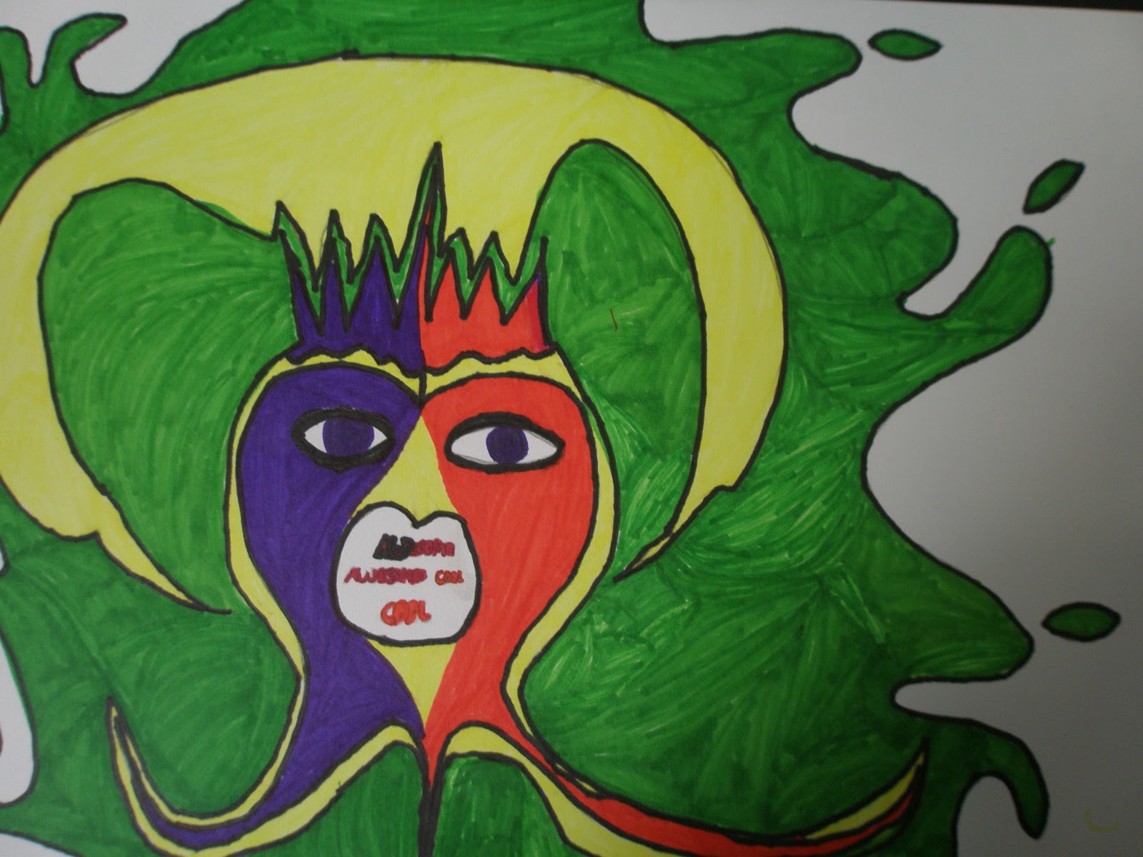 Elwood Primary Art Year 5 and 6 Art Pieces