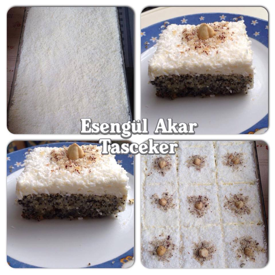 Haşhaşlı Islak Kek Lezzetli Sunumlar