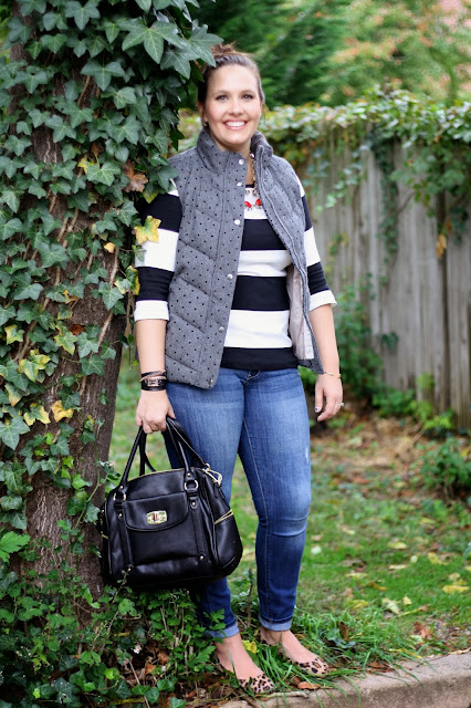 Mommy In Heels: The Perfect Fall Puffer Vest