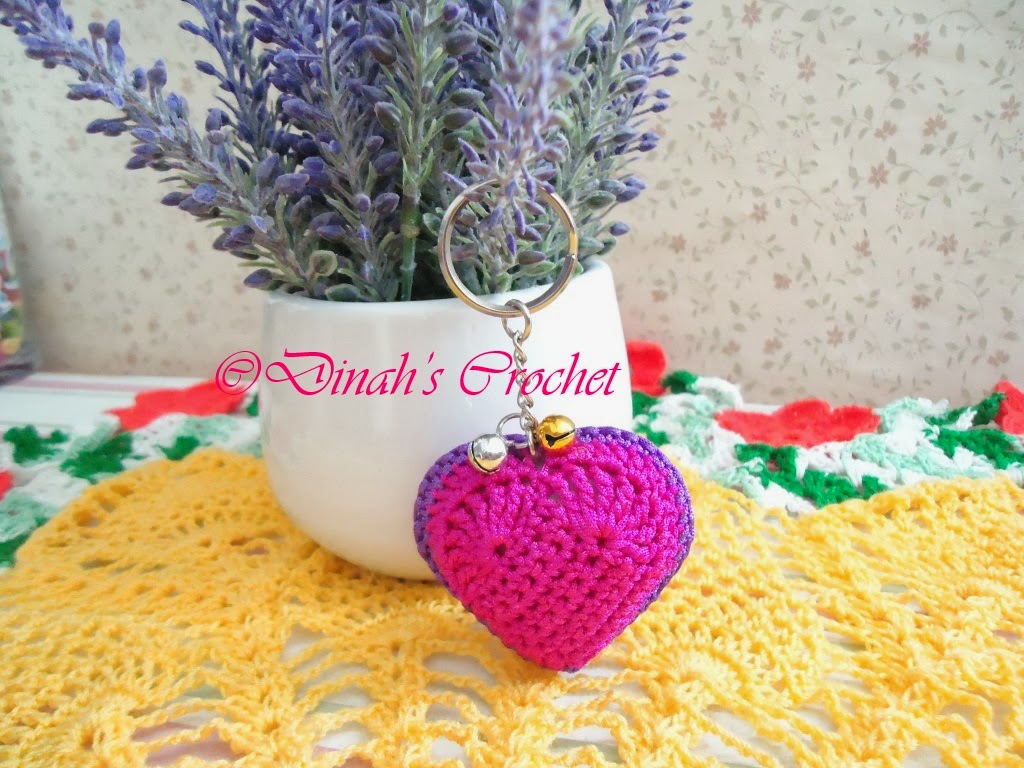Dinah Crochet Keychains and pincushion