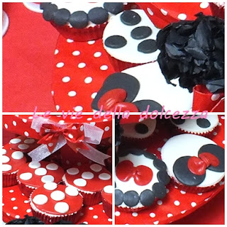 Cup-cake ispirati a Minnie