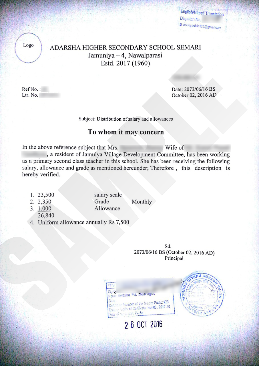 sample-of-certificate-of-employment-with-compensation-details