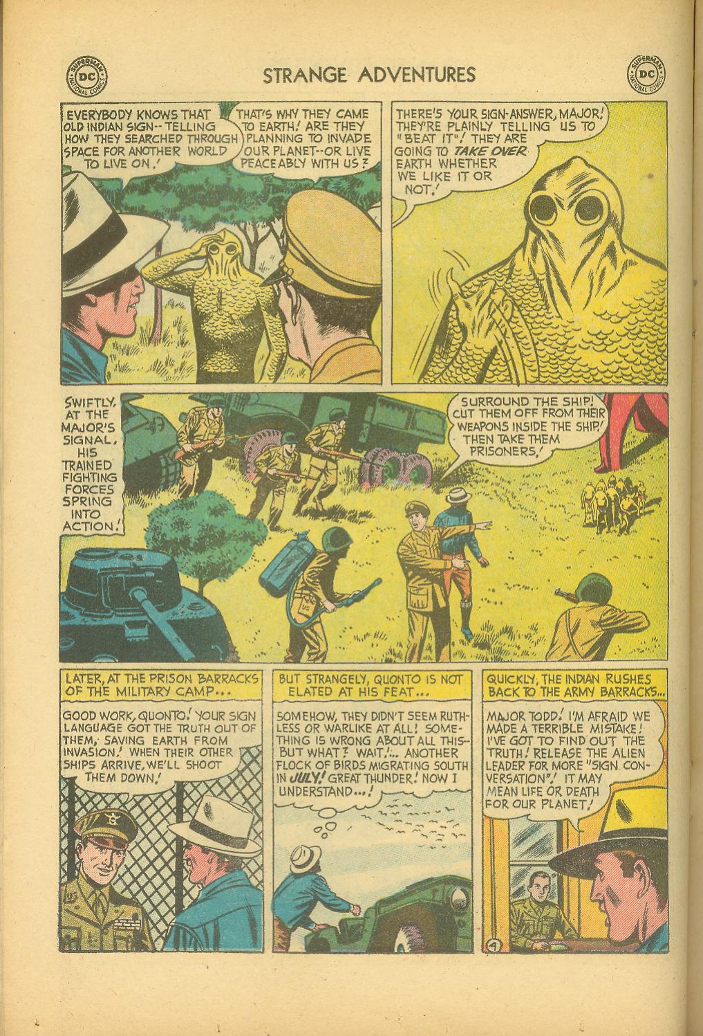 Read online Strange Adventures (1950) comic -  Issue #63 - 14