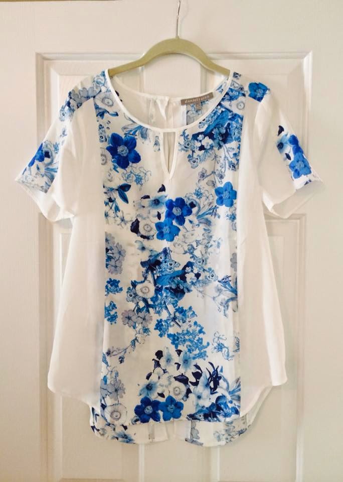 Polka Dot Skies: Stitch Fix Review #3 The Perfect Summer Top!